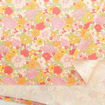 Cotton Twill Printed Fabric - Flower - nomura tailor