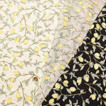 Cotton Broad Print Fabric Lemon - nomura tailor