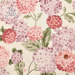 C/L Canvas Printed Fabric Hydrangea - nomura tailor