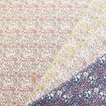 Cotton broadcloth printed fabric Flower - nomura tailor