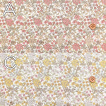 Cotton broadcloth printed fabric Flower - nomura tailor