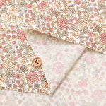 Cotton broadcloth printed fabric Flower - nomura tailor