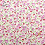 Cotton Broad Printed Fabric - Viola - nomura tailor