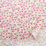 Cotton Broad Printed Fabric - Viola - nomura tailor