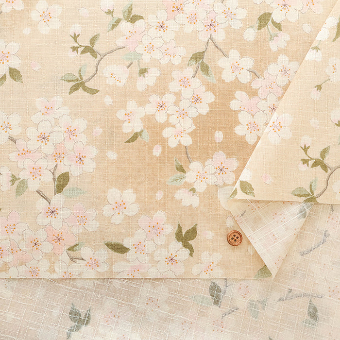 Cotton Southern Cross Printed Fabric - Cherry Blossoms - nomura tailor