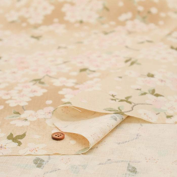 Cotton Southern Cross Printed Fabric - Cherry Blossoms - nomura tailor
