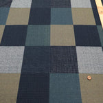 Cotton Southern Cross Printed Fabric - Kasuri Plaid - nomura tailor