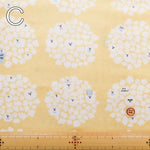 Cotton Double Gauze Printed Fabric - Popcorns - nomura tailor
