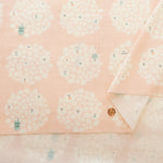 Cotton Double Gauze Printed Fabric - Popcorns - nomura tailor