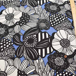 C/L Canvas Printed Fabric Art Flower - nomura tailor