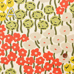 Cotton 10/1 Canvas Printed Fabric Flower Field - nomura tailor