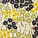 Cotton 10/1 Canvas Printed Fabric Flower Field - nomura tailor