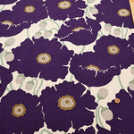 C/L Canvas Print Fabric - Poppy - nomura tailor
