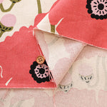 C/L Canvas Print Fabric - Poppy - nomura tailor