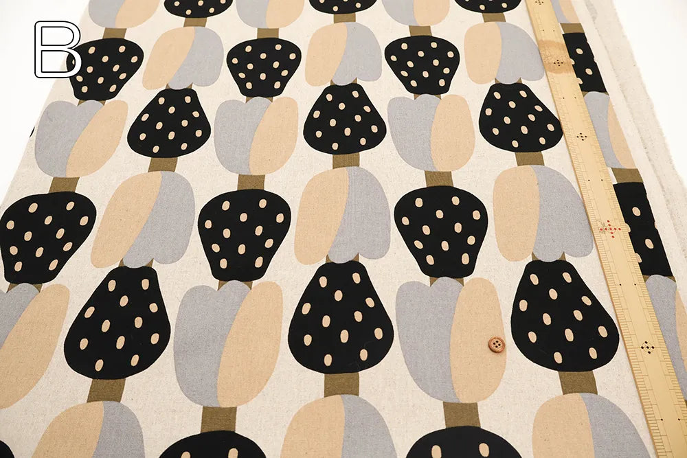 C/L Canvas Printed Fabric チューベリー - nomura tailor