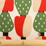C/L Canvas Printed Fabric チューベリー - nomura tailor