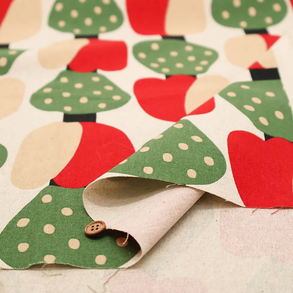 C/L Canvas Printed Fabric チューベリー - nomura tailor