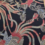 Cotton dobby Japanese Pattern Printed Fabric Houou - nomura tailor