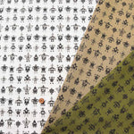 Cotton 40 broadcloth printed fabric Mini Robot - nomura tailor