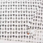 Cotton 40 broadcloth printed fabric Mini Robot - nomura tailor