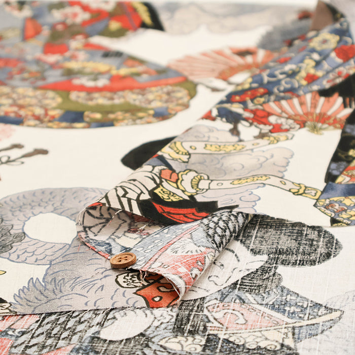 Cotton Dobby Fabric - Great River - nomura tailor