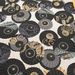 Cotton Dobby Printed Fabric - Umbrella Pattern - nomura tailor