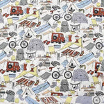 Cotton 60 loan print fabric camp - nomura tailor