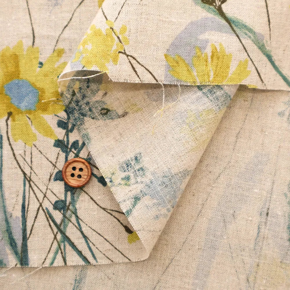 C/L Sheeting Printed Fabric - Flowers - nomura tailor