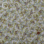 C/L Sheeting Printed Fabric Air-tumbled Olive - nomura tailor