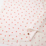 Cotton double gauze print fabric Strawberry - nomura tailor