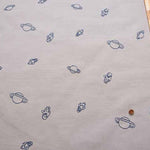 Cotton Ox Embroidery Fabric Space made in China - nomura tailor