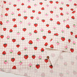 Cotton Ox Printed Fabric Strawberry - nomura tailor