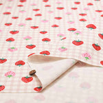 Cotton Ox Printed Fabric Strawberry - nomura tailor