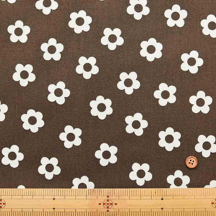 Cotton Ox Printed Fabric Daisy - nomura tailor