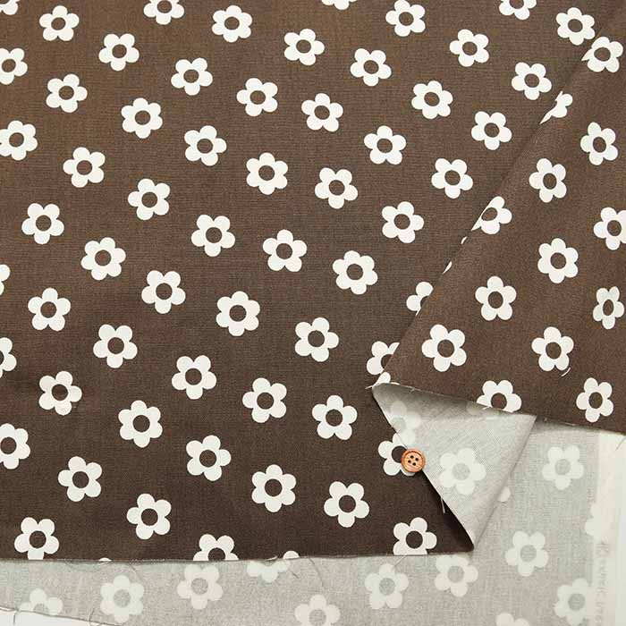 Cotton Ox Printed Fabric Daisy - nomura tailor