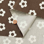 Cotton Ox Printed Fabric Daisy - nomura tailor