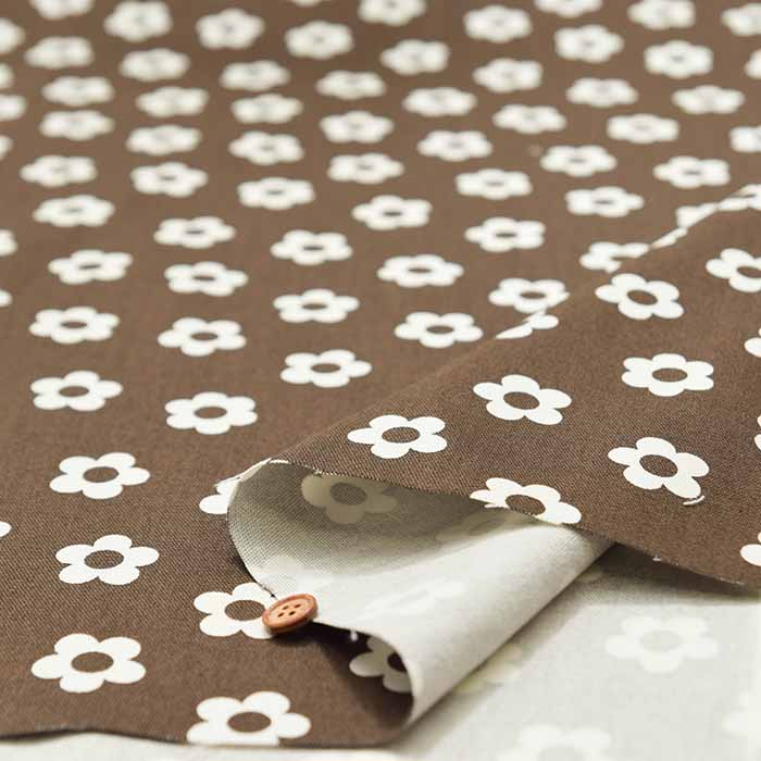 Cotton Ox Printed Fabric Daisy - nomura tailor