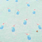 C/L Sheeting Printed Fabric Air-tumbled Cream Soda - nomura tailor