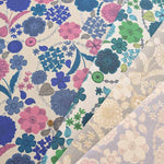 C/L Canvas Printed Fabric Flower - nomura tailor