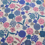 C/L Canvas Printed Fabric Flower - nomura tailor