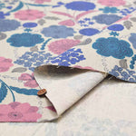 C/L Canvas Printed Fabric Flower - nomura tailor