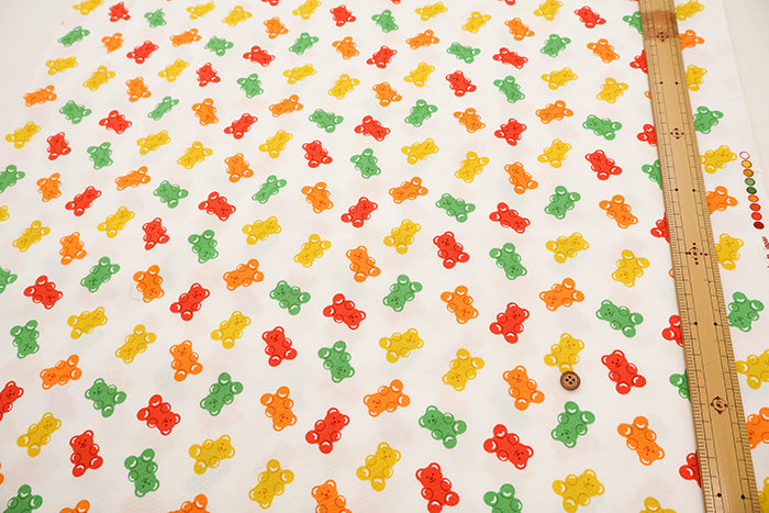Cotton Broad Fabric - Lemon Cat - nomura tailor