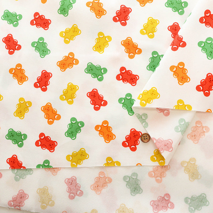 Cotton Broad Fabric - Lemon Cat - nomura tailor