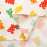 Cotton Broad Fabric - Lemon Cat - nomura tailor
