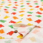 Cotton Broad Fabric - Lemon Cat - nomura tailor