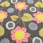 C/L Canvas Printed Fabric - Flowers - nomura tailor