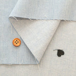 Made in China Cotton 5oz Soft Denim Embroidered Fabric - Heart - nomura tailor