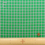 Cotton Oxford Printed Fabric - Grid - nomura tailor