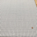 Cotton Oxford Printed Fabric - Grid - nomura tailor