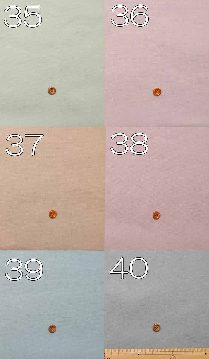 Cotton Ox fabric nuance color plain - nomura tailor